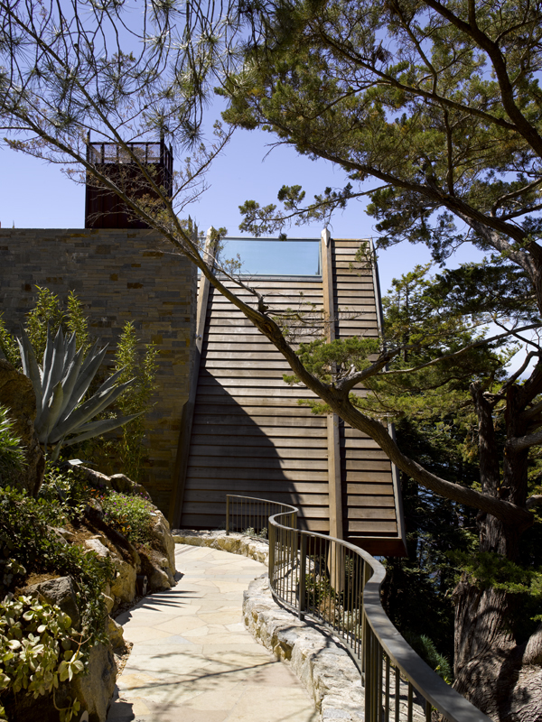 walkway to a roof